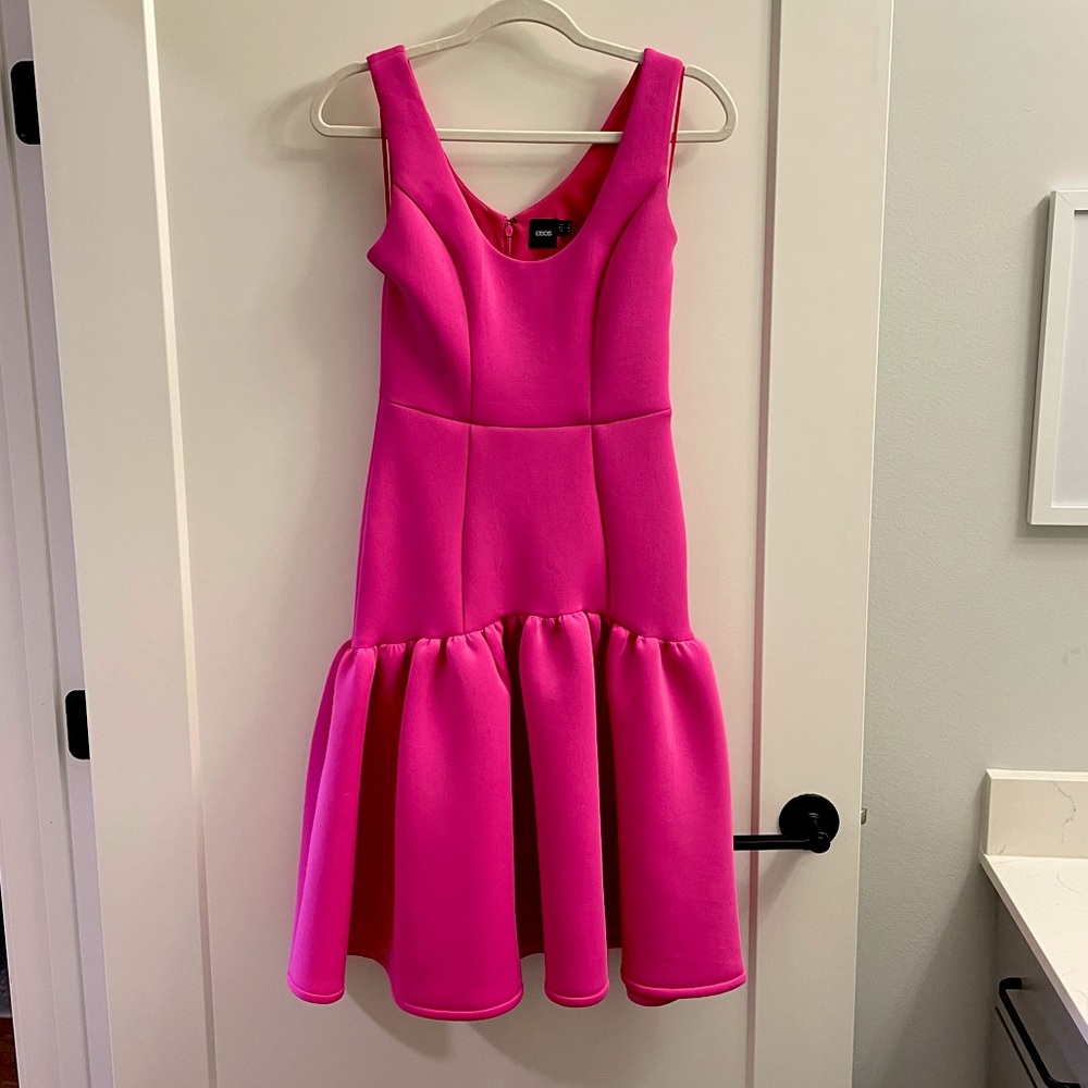 ASOS Pink Midi Dress